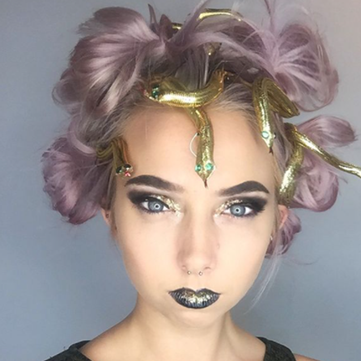 How to Create a Medusa Hair Updo for Halloween