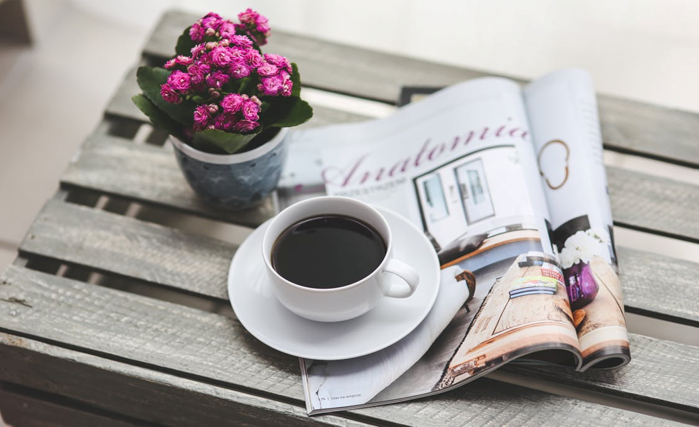 Magazines and Drinks at Hair Salons