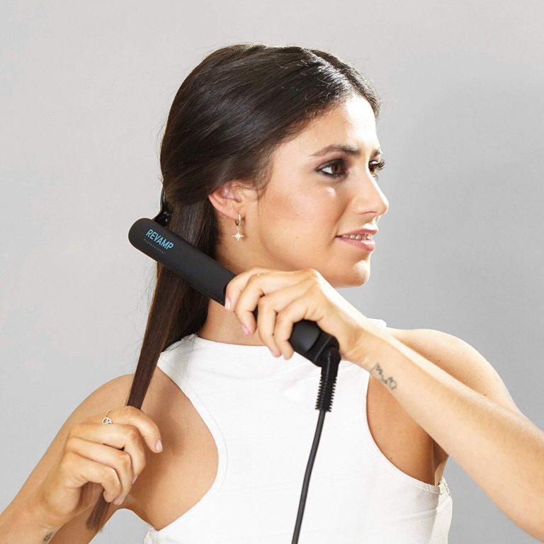 Styling with Hair Straighteners